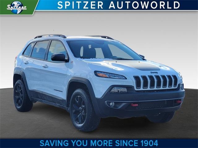 used 2017 Jeep Cherokee car, priced at $19,059