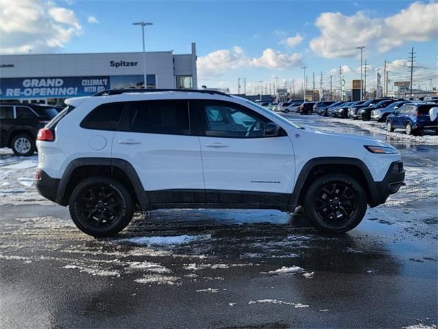 used 2017 Jeep Cherokee car, priced at $19,059