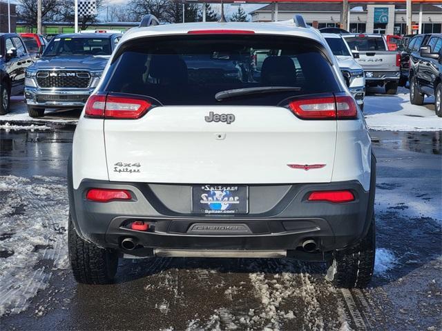 used 2017 Jeep Cherokee car, priced at $19,059