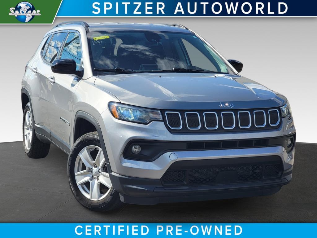 used 2022 Jeep Compass car, priced at $22,245