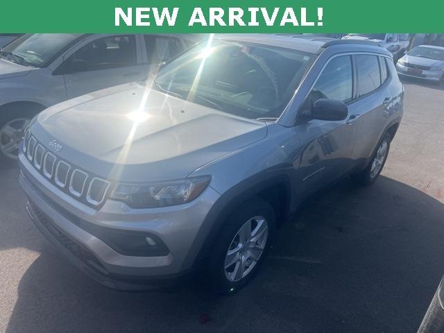 used 2022 Jeep Compass car, priced at $22,245