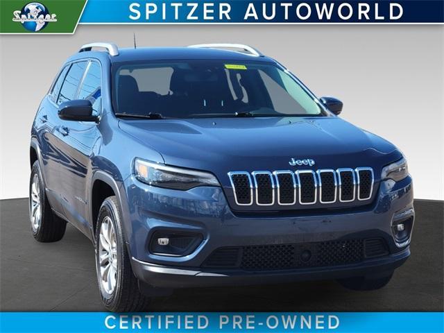 used 2021 Jeep Cherokee car, priced at $25,884