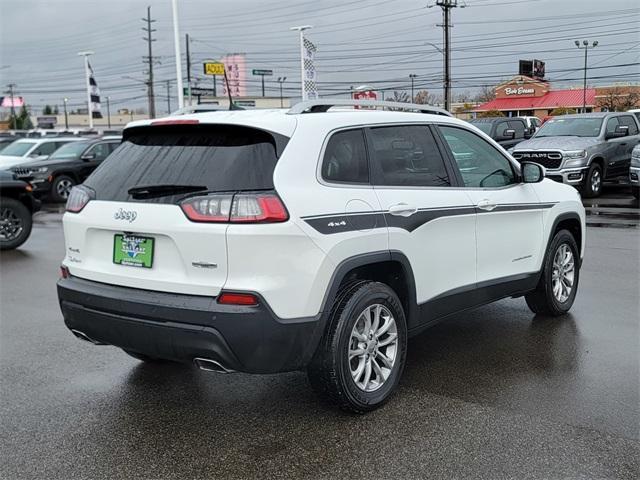 used 2021 Jeep Cherokee car, priced at $24,663