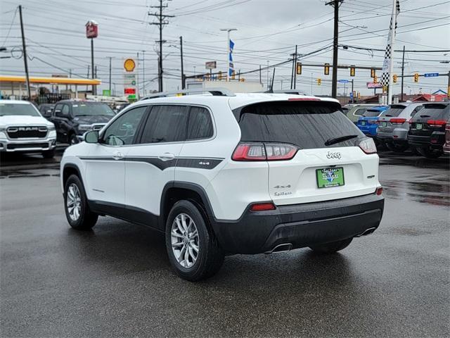 used 2021 Jeep Cherokee car, priced at $24,663