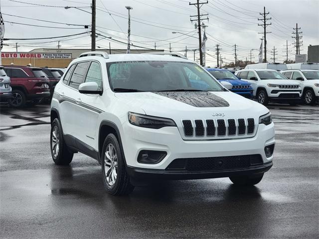 used 2021 Jeep Cherokee car, priced at $24,663