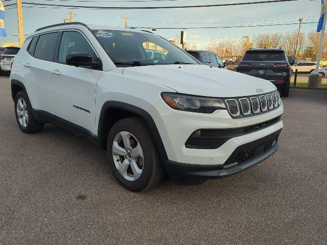 used 2022 Jeep Compass car, priced at $22,603