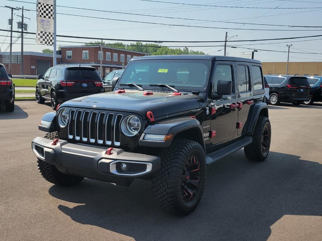 used 2020 Jeep Wrangler Unlimited car, priced at $28,555