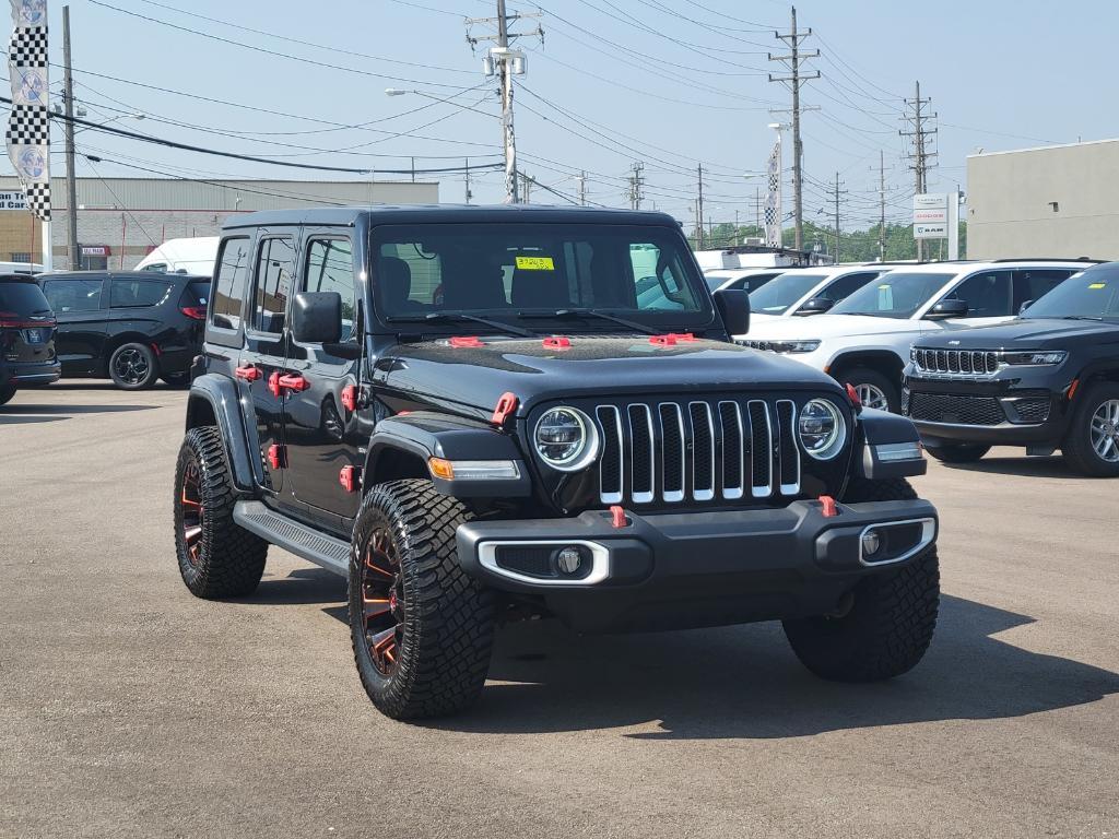 used 2020 Jeep Wrangler Unlimited car, priced at $28,555