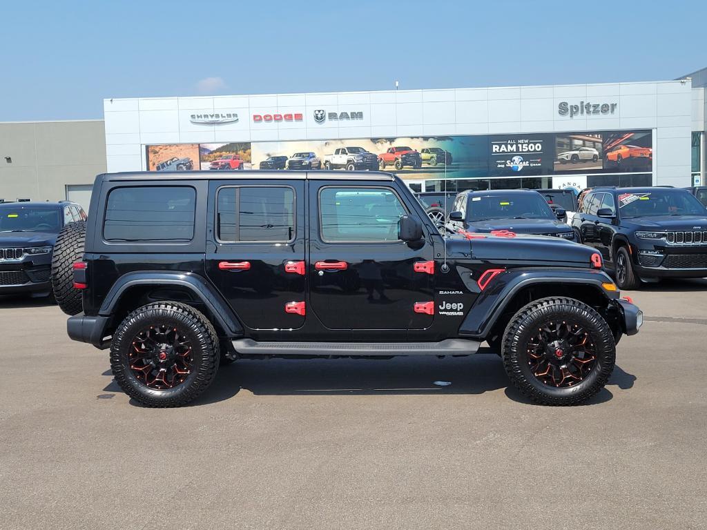 used 2020 Jeep Wrangler Unlimited car, priced at $28,555