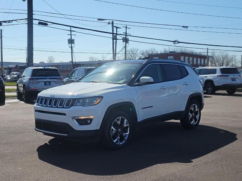 used 2021 Jeep Compass car, priced at $22,595