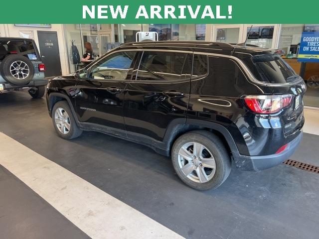used 2022 Jeep Compass car, priced at $22,506