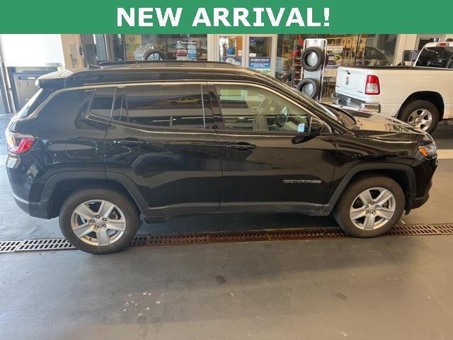 used 2022 Jeep Compass car, priced at $22,506