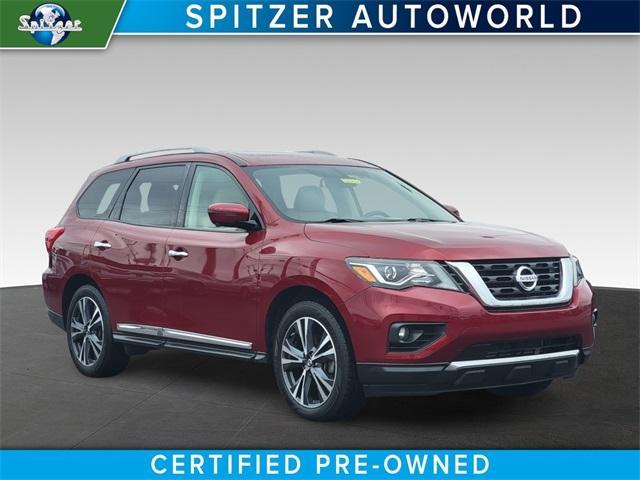 used 2019 Nissan Pathfinder car, priced at $21,333