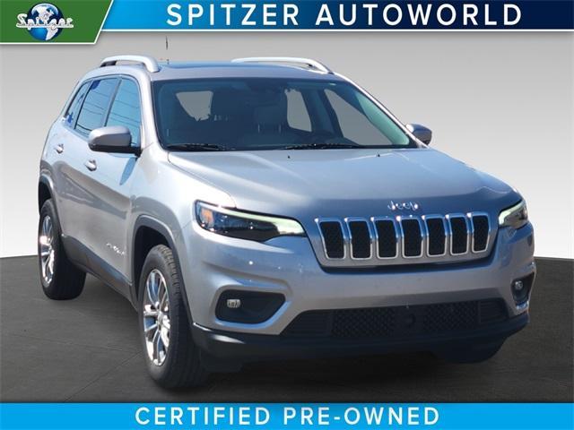 used 2021 Jeep Cherokee car, priced at $21,777