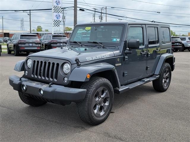 used 2017 Jeep Wrangler Unlimited car, priced at $21,777