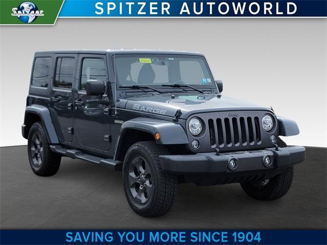 used 2017 Jeep Wrangler Unlimited car, priced at $21,777