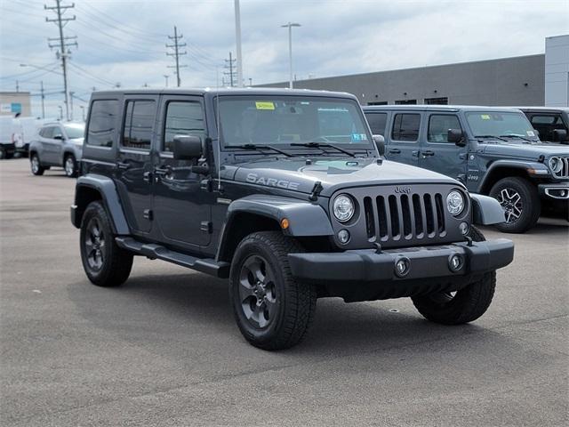 used 2017 Jeep Wrangler Unlimited car, priced at $21,777