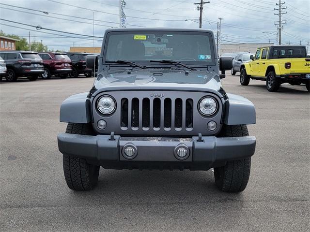 used 2017 Jeep Wrangler Unlimited car, priced at $21,777