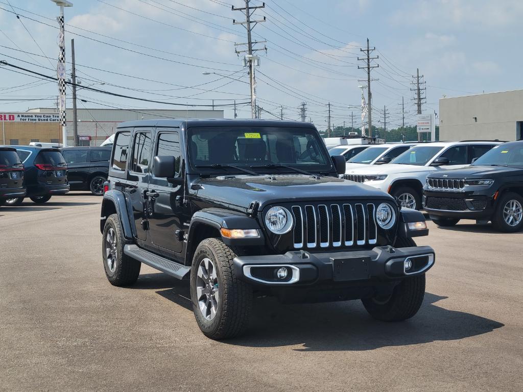 used 2021 Jeep Wrangler Unlimited car, priced at $35,486