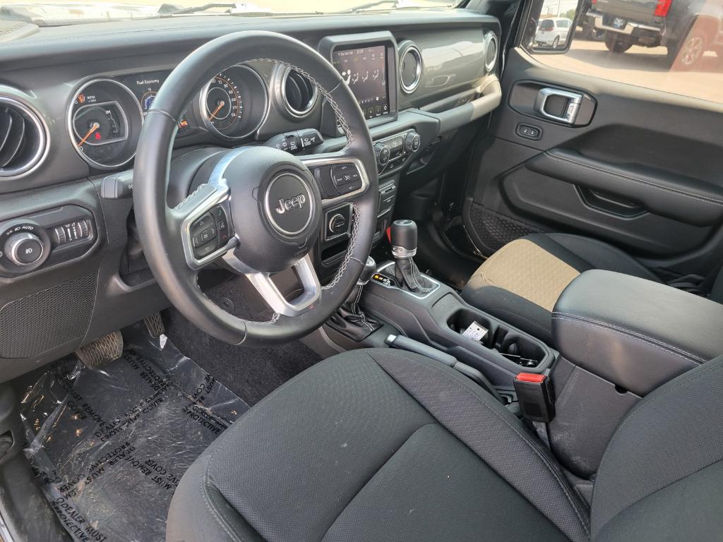 used 2021 Jeep Wrangler Unlimited car, priced at $35,486