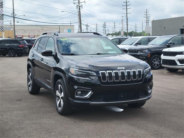 used 2022 Jeep Cherokee car, priced at $27,222