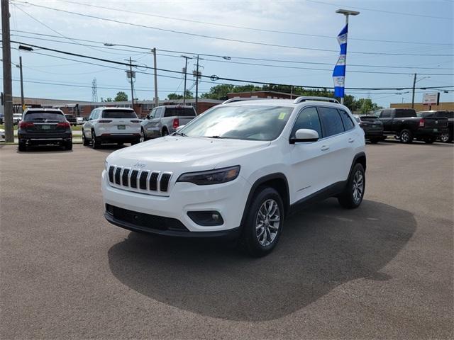 used 2021 Jeep Cherokee car, priced at $24,435