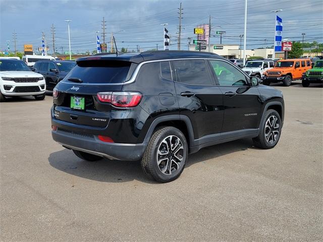 used 2023 Jeep Compass car, priced at $25,402