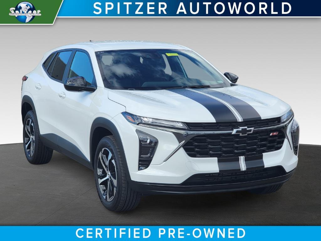 used 2025 Chevrolet Trax car, priced at $23,867