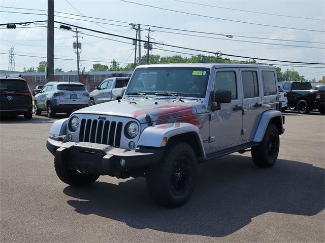 used 2017 Jeep Wrangler Unlimited car, priced at $20,991