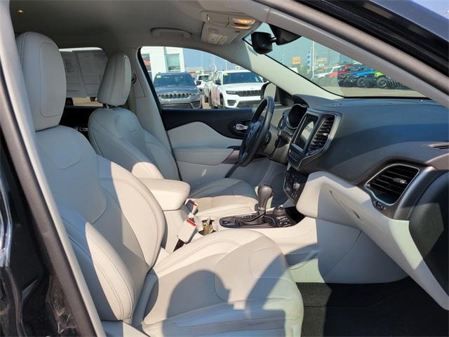 used 2021 Jeep Cherokee car, priced at $24,689