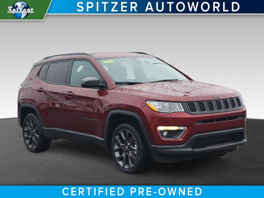 used 2021 Jeep Compass car, priced at $21,222