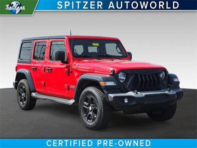used 2019 Jeep Wrangler Unlimited car, priced at $28,564