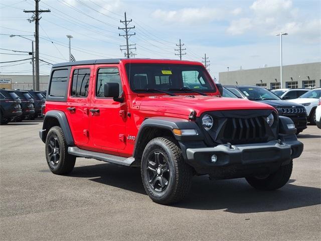 used 2019 Jeep Wrangler Unlimited car, priced at $27,824