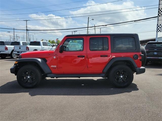 used 2019 Jeep Wrangler Unlimited car, priced at $27,824