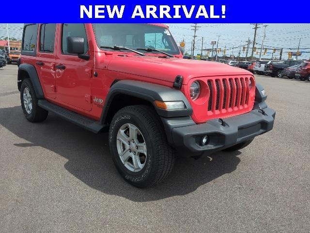 used 2021 Jeep Wrangler Unlimited car, priced at $31,574