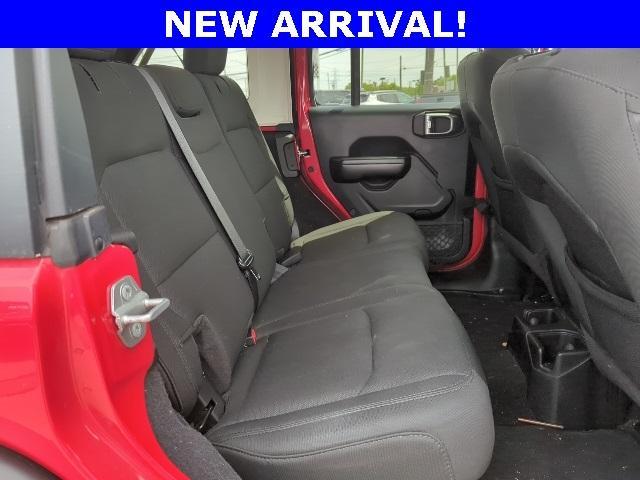 used 2021 Jeep Wrangler Unlimited car, priced at $31,574