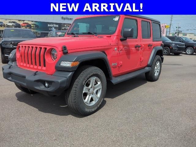 used 2021 Jeep Wrangler Unlimited car, priced at $31,574
