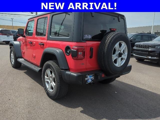 used 2021 Jeep Wrangler Unlimited car, priced at $31,574