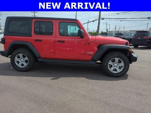 used 2021 Jeep Wrangler Unlimited car, priced at $31,574