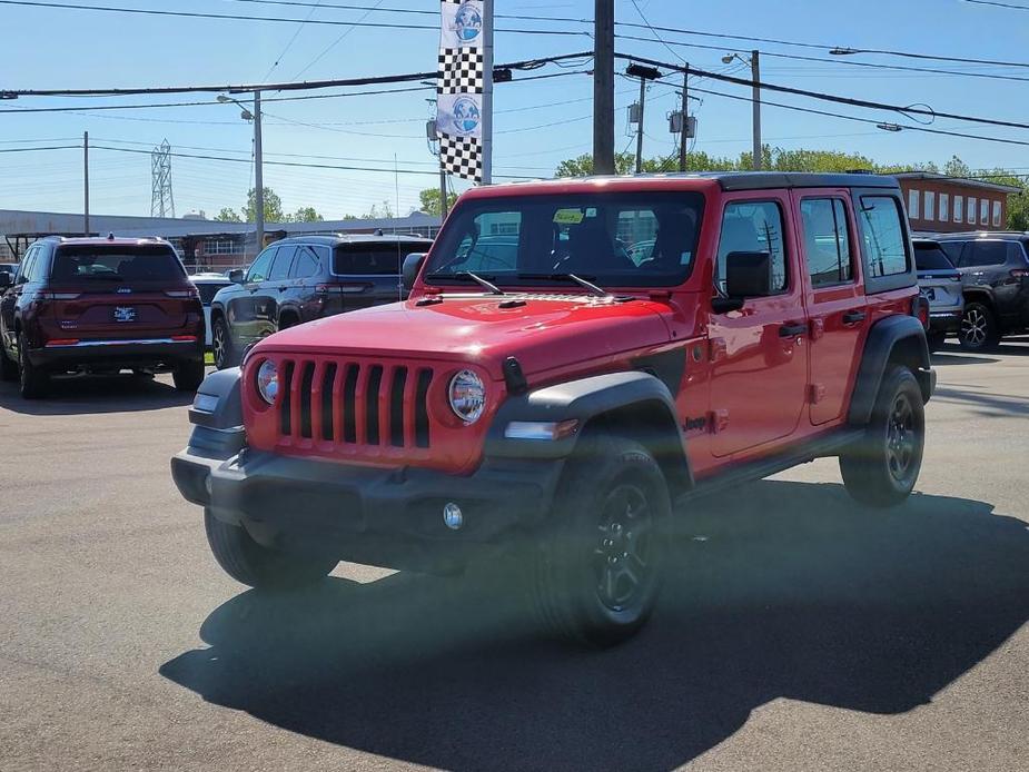 used 2023 Jeep Wrangler car, priced at $33,333