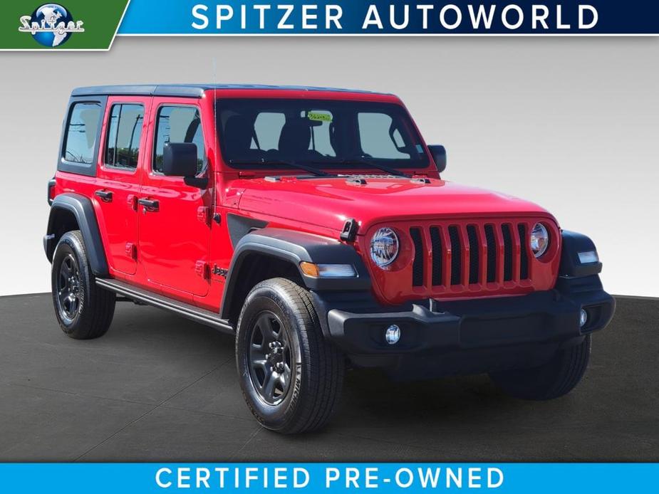 used 2023 Jeep Wrangler car, priced at $33,333