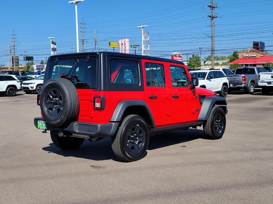 used 2023 Jeep Wrangler car, priced at $33,333