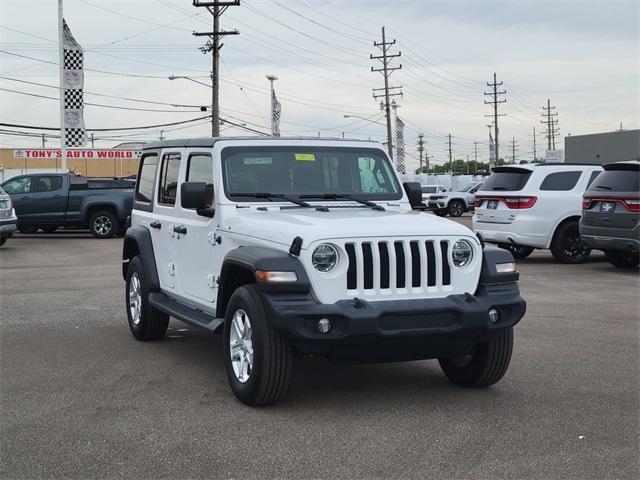 used 2021 Jeep Wrangler Unlimited car, priced at $32,404