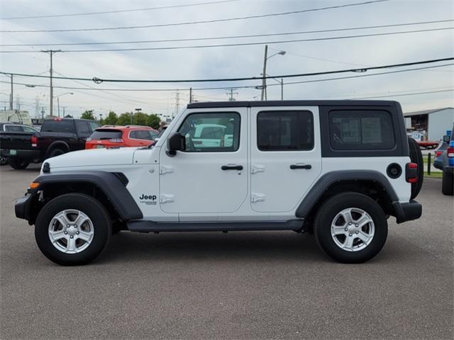 used 2021 Jeep Wrangler Unlimited car, priced at $32,404