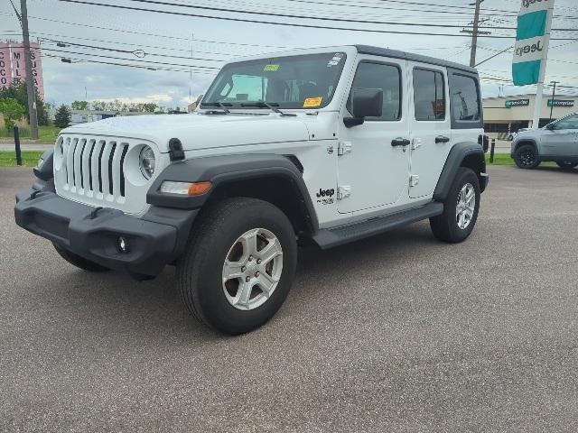 used 2021 Jeep Wrangler Unlimited car, priced at $32,404