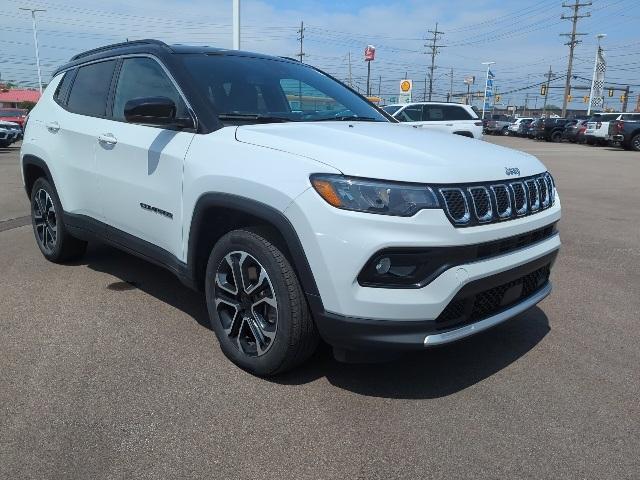 used 2023 Jeep Compass car, priced at $27,111