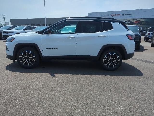 used 2023 Jeep Compass car, priced at $27,111