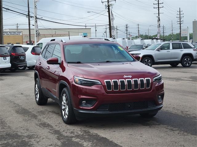 used 2021 Jeep Cherokee car, priced at $23,608