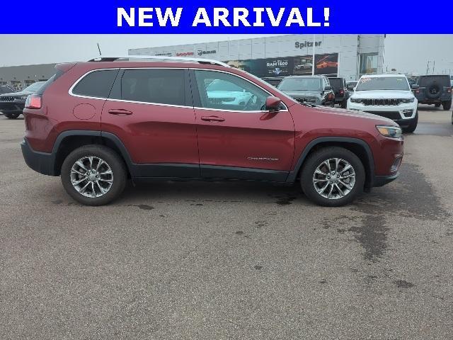 used 2021 Jeep Cherokee car, priced at $23,608
