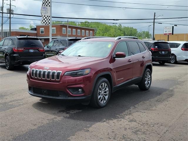 used 2021 Jeep Cherokee car, priced at $23,608